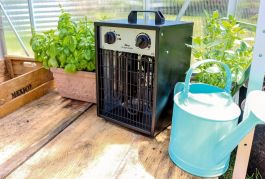 55 W broeikasverwarming, elektrische verwarming voor kassen met
