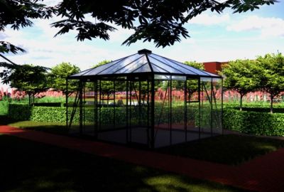 ACD tuinkamer Paulette met piramidedak