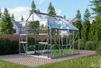 Tuinkas Meridian 2 -  6700 - 257x258cm Alu