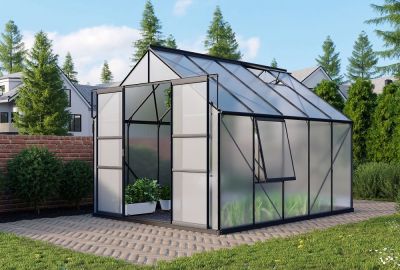 Tuinkas Meridian 2 -  8300 - 257x321cm Zwart