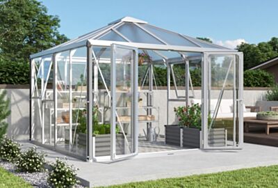 Vitavia tuinkamer Fortuna met piramidedak Aluminium
